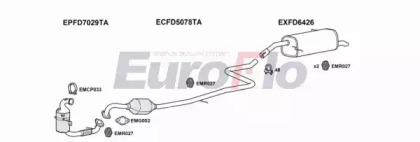 Система выпуска ОГ EuroFlo FDBMA15D 6001D